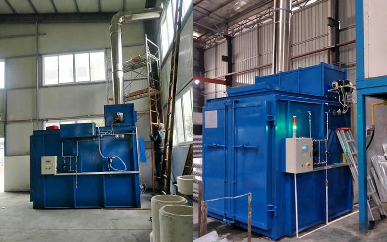 Controlled Pyrolysis Burn Off Oven - Thermal cleaning systems